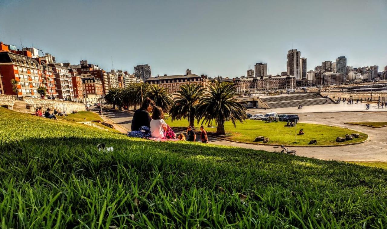 Departamento Vista Al Mar Playa Las Toscas Mar del Plata Exteriör bild